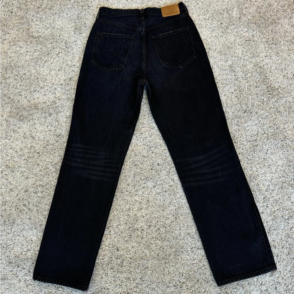 Denim Forum washed black jeans - Picture 4 of 5